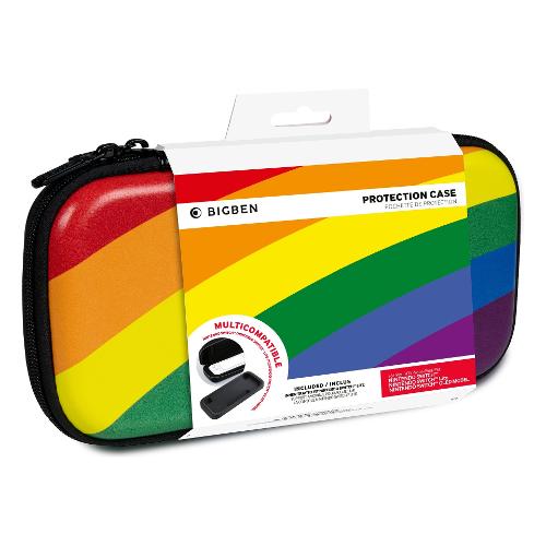 Big Ben Custodia videogioco SWITCH Protection Case Rainbow SWITCHPOUCHLRAINBOW