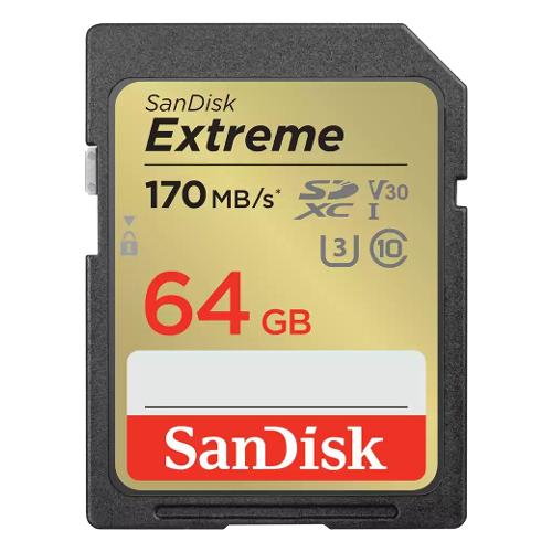 Sandisk SD 64GB EXTREME SDSDXV2 064G GNCIN