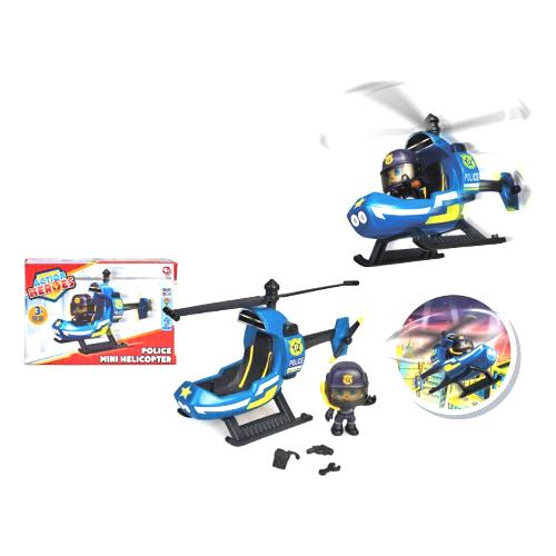Famosa Elicottero giocattolo Polizia Mini ACTION HEROES ACN08010