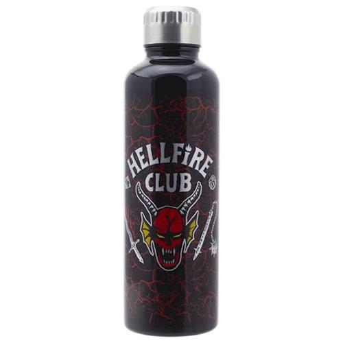 Paladone Bottiglia termica (500ml) STRANGER THINGS Hellfire Club Nero PP9939ST