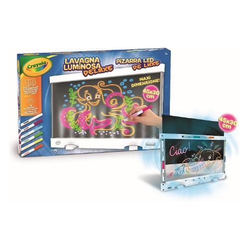 Crayola Lavagna luminosa giocattolo DE LUXE 74 7504