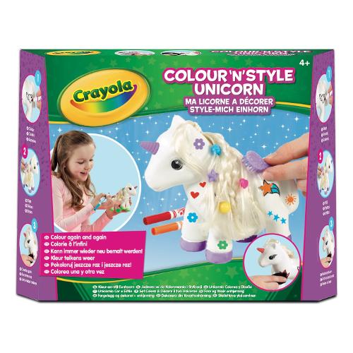 Crayola Set Colora & Decora il tuo Unicorno 25 6414