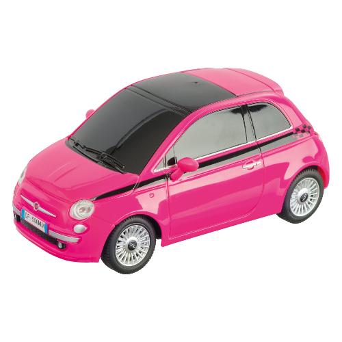 Mondo Gioco Radiocomando Nuova Fiat 500 2,4 GHz scala 1:24 Rosa 63554