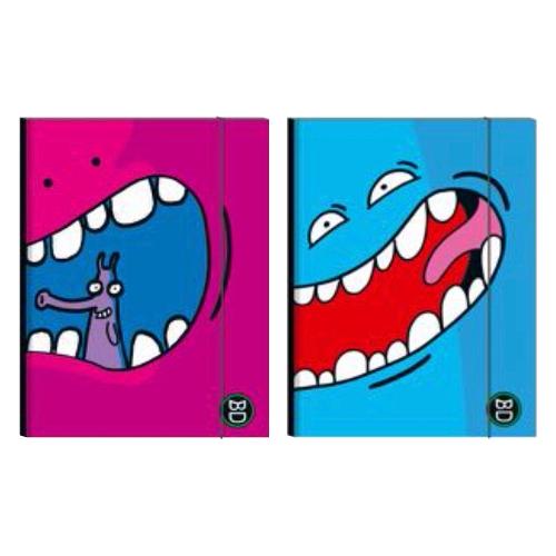 Seven Cartellina 3 lembi con elastico BASTARDI DENTRO Assortito (25x1x34 cm) 584002224