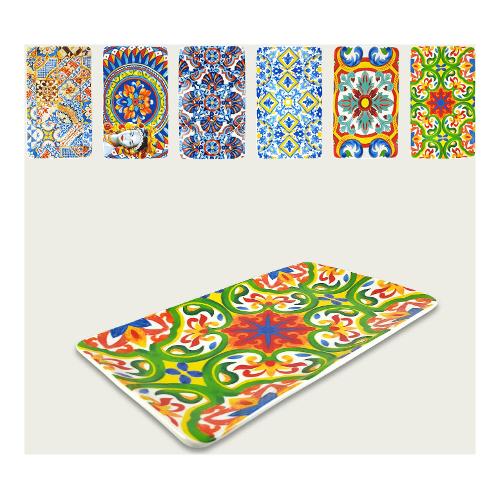 Ar.Ca. Vassoio Porcellana (33x20cm) STYLE Assortito 56937