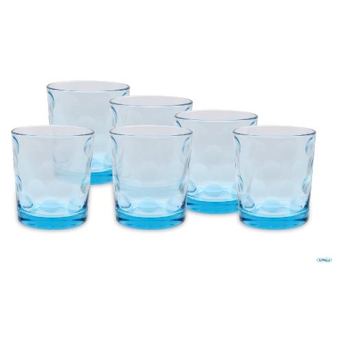 Pasabahce Set bicchieri Acqua 6 pz Vetro (255ml) SPACE Azzurro 5888117