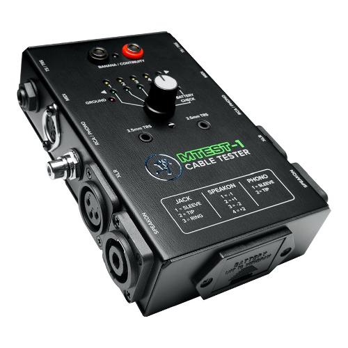 Mackie Tester Per Cavi Audio black MTest 1
