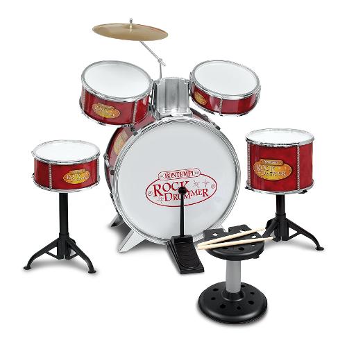 Bontempi Batteria giocattolo Classica 6 elementi Genius MUSIC ACADEMY 51 5240