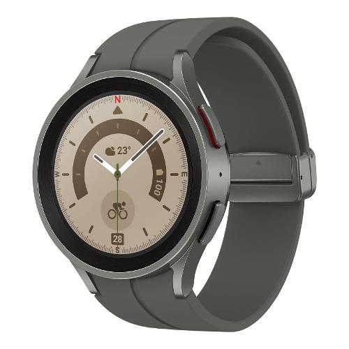 Samsung Smartwatch GALAXY WATCH5 PRO Bluetooth Grey titanium 45 mm SM R920NZTAITV