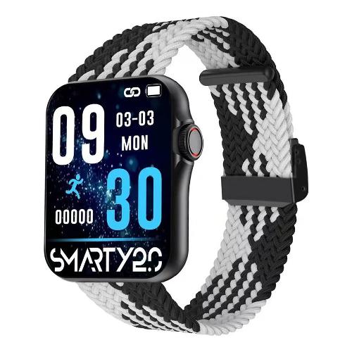 Smarty Smartwatch INTELLIGENT Black e White 43 mm SW028C07