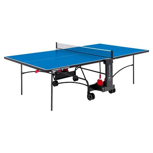 Mesa de Ping Pong Profissional para Interior e Exterior com Rede Raquetes e  Bolas 274x152,5x76 cm Azul | O Meu Jardim