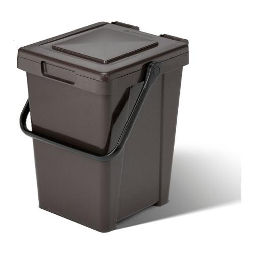 Mattiussi Ecologia Pattumiera (25L) MINIMAX+ Grigio azzurro 54682