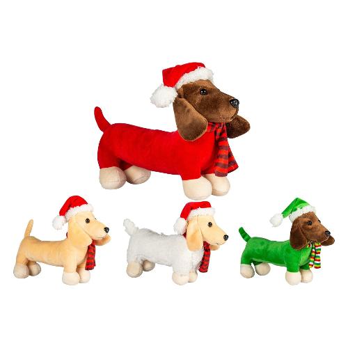 Giochi cane in peluche XMas - Cesto Natalizio