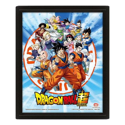 Pyramid International Poster 3D DRAGON BALL Character Db Super EPPL71382
