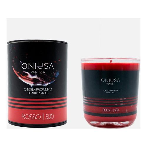 Oniusa Candela profumata Frutta ROSSO 500 OR003