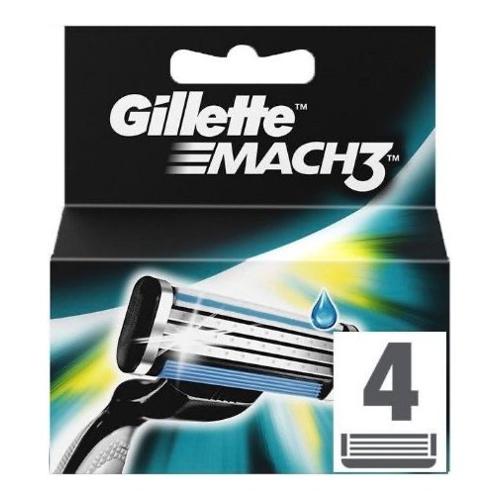 Gillette Lamette rasoio MACH3 4Pz 132125