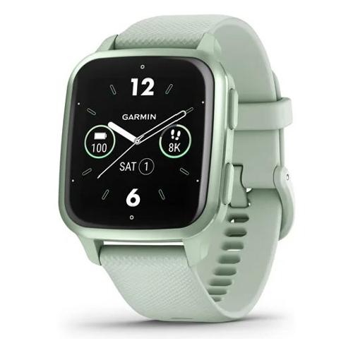 Garmin Smartwatch VENU Sq 2 Cool mint e Metallic mint 40 mm 010 02701 12