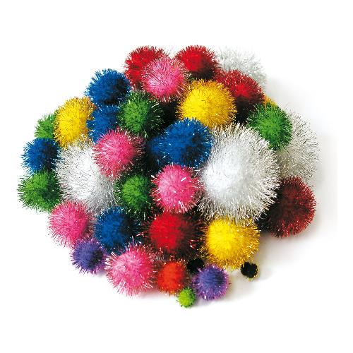 Cwr Set 40 Pompons Color 10961