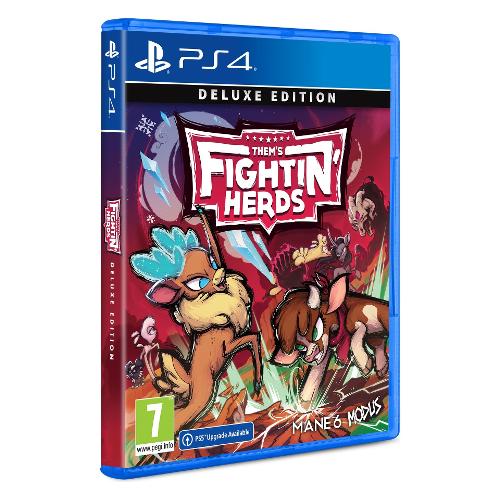 PLAYSTATION 4 Them'S Fightin' Herds Deluxe Edition PEGI 7+ MGI TFH PS4 EU