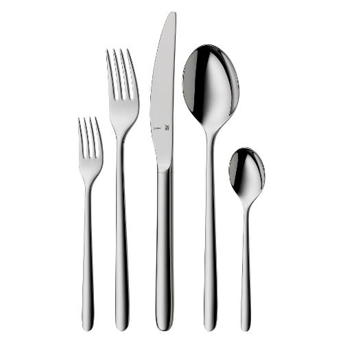 Wmf Set posate tavola 30 pz Inox FLAME Cromo lucido 12 6191 6340
