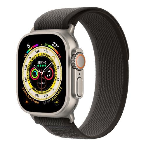 Apple Smartwatch WATCH ULTRA GPS + Cellular M L Black e Gray 49 mm MQFX3TY A
