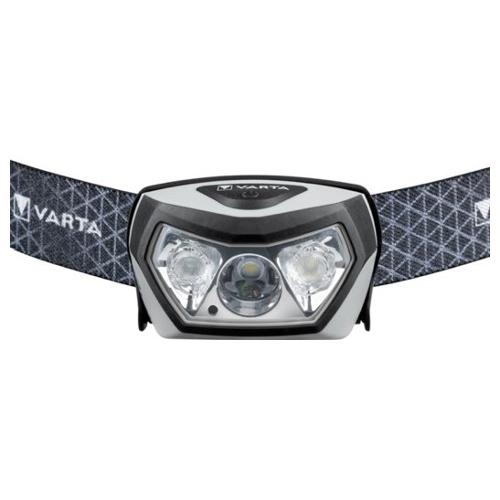Varta Torcia elettrica frontale ricaricabile Outdoor Sports H30R Wireless Pro grigio LED 400 lm 18650101401