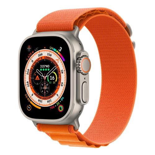 Apple Smartwatch WATCH ULTRA GPS + Cellular S Orange alpine 49 mm MNHH3TY A