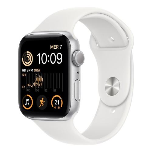 Apple Smartwatch WATCH SE 2ND Alluminio GPS Silver 44 mm MNK23TY A