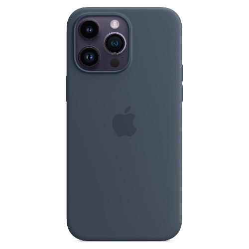 Apple Cover IPHONE 14 Pro Max MAGSAFE SILICON Blu tempesta MPTQ3ZM A