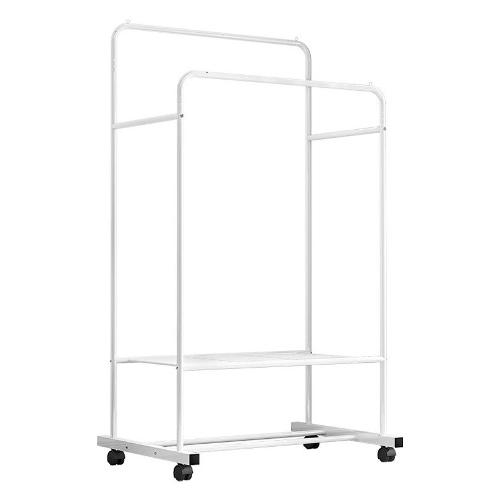 Oste Stand appendiabiti Elton con Ruote Bianco (80x51x160 cm) 34943324