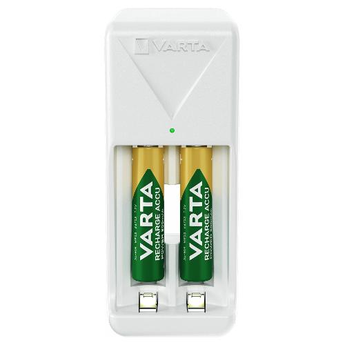 Varta Caricabatterie MINI CHARGER Bianco 2xAAA 57656201421