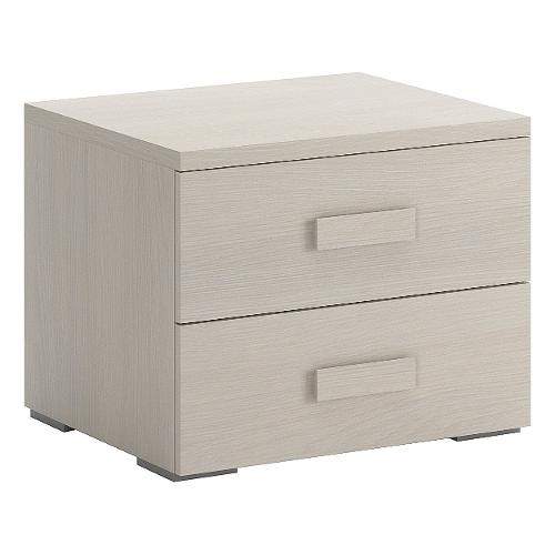 Felver PRIME Comodino 2 Cassetti Olmo (53,5x44,5x41cm)