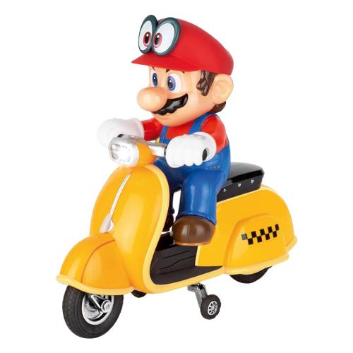 Carrera Toys Radiocomando Odissey Scooter 2,4 GHz scala 1:20 (20cm) SUPER MARIO 370200992