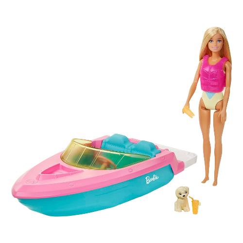 Mattel Set bambola con Motoscafo BARBIE GRG30