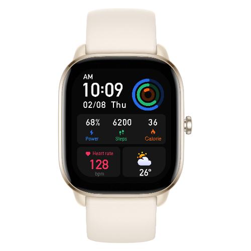 Amazfit Smartwatch GTS 4 Mini Moonlight white 42 mm W2176OV8N