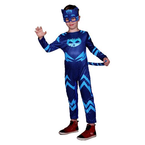 VESTITO CARNEVALE PJMASKS GATTOBOY 3-4 ANNI