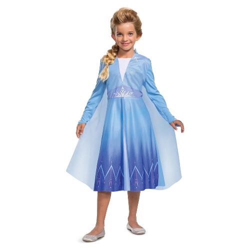Costume carnevale DISNEY FROZEN Elsa Traveling taglia 3-4 anni 129309