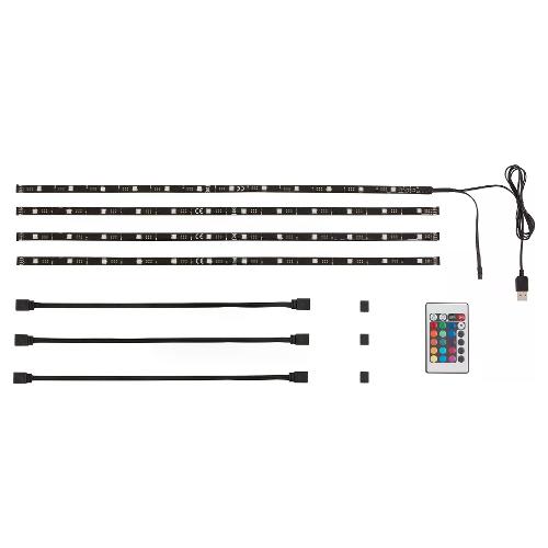 Briloner Set strisce led (4 pz) 50cm (2,5W) , rgb 2353024