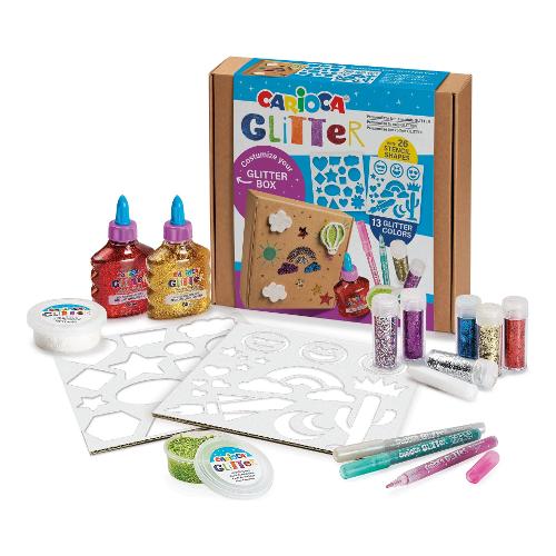 Carioca Kit colori Glitter Box 39 pz 42191