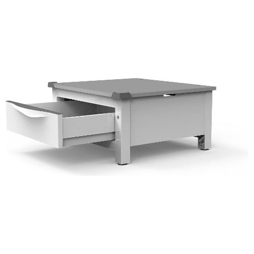 Meliconi Kit colonna asciugabiancheria BASE SPACE Extra White e Grey 656144