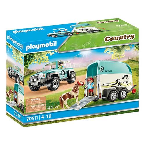 Playmobil Fuoristrada con rimorchio ( 44 pz ) COUNTRY 70511