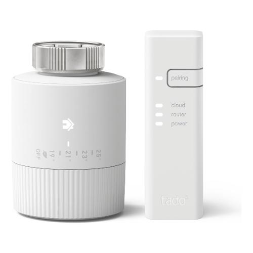 Tado Valvola termostatica BASIC Kit V3+ con Bridge White V3P SK SRT01EIB01