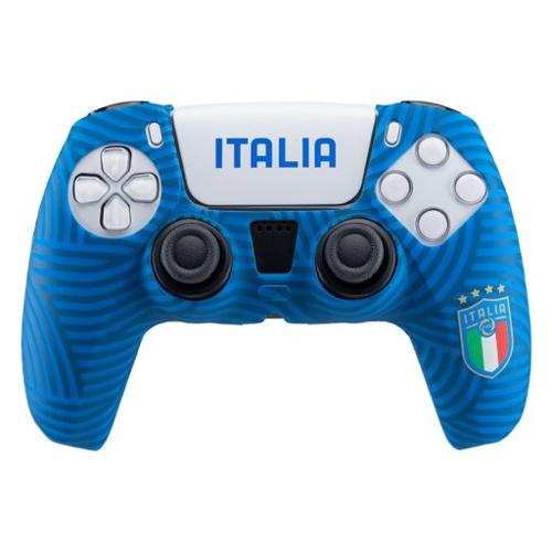 Qubick Cover gamepad PLAYSTATION 5 Figc Italia Blue ACP50010