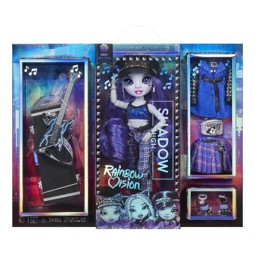 Mga Bambola Vision Divas Uma Van Hoose (28cm) RAINBOW HIGH Blu elettrico 582755