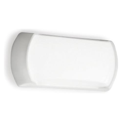 G.E.A. Luce Applique da esterno NUT Bianco (23x6x10,5cm) GPL250 1 luce - LED - Max 12W