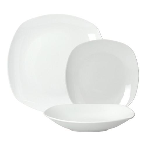Tognana Servizio piatti Porcellana 18 pz Quadro SPLENDOR Bianco SE070180000
