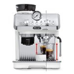 Macchina caffè espresso LA SPECIALISTA Ec9155 W Arte Bianco e Argento  0132126061