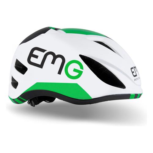 Emg Casco Adulti taglia M 56 GIVI Bianco, Nero e Verde HM030M001