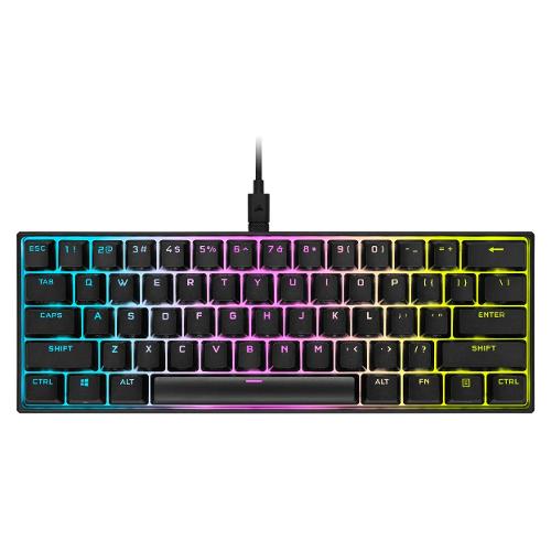 Corsair Tastiera computer RGB K65 Mini 60 Mx Red Wired Black CH 91940109 IT
