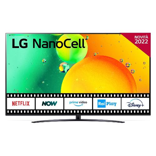 Lg Tv 86" ( LED ) WebOS SERIE NANO76 Smart Tv Nanocell Uhd Ashed blue 86NANO766QA API